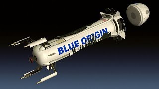 Blue Origin launches and lands rocket successfully.哪位世界首富？发射的火箭可回收，去太空经营旅游业