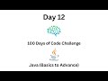 Day 12 of 100 Days of Code: - Java Patterns|| Inverted Pyramid, Floyd's Triangle, Solid Rhombus