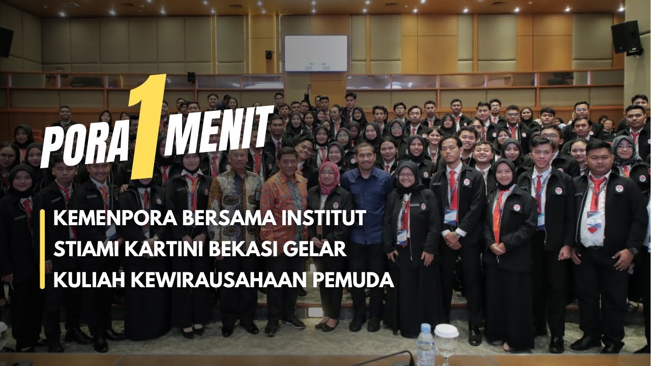 Melalui Program Wira Muda, Kemenpora Dukung Mahasiswa STIAMI Bekasi ...