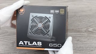 COUGAR ATLAS 650W PSU Unboxing and Internal Design