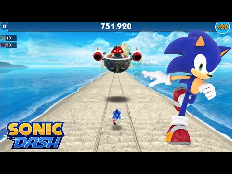 Sonic Dash (iOS) – Jugabilidad de Sonic