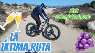 Villalba a Madrid en fatbike con la familia de MTB en bici por Madrid