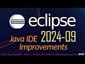 Eclipse 2024-09 Java IDE Improvements