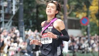 父がケツメイシの国学院大・吉田蔵之介　３位に導く涙の激走！１７キロでスパート→早大を振り切る　勝負曲は「覚悟はいいか」力を出し切る