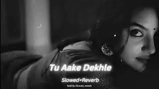 Tu Aake Dekhle - KING (Slowed_reverb)  #tuakedekhle #king #slowedandreverb #lofi @TheHRHouse #1k