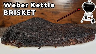 Texas Style Brisket on a Weber Kettle