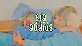 SIA EDITING AUDIOS