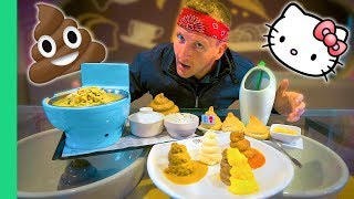 TOILET Restaurant and Hello Kitty - The CRAZIEST Restaurants in Taiwan!