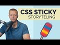 Pure CSS Sticky Storytelling with 1 Property??