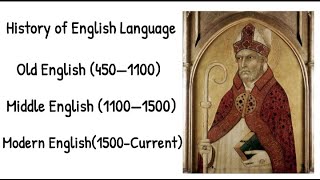 English History| Old English| Middle English| Modern English| Events Explained in English History.