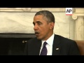 President Obama hosts Peruvian President Ollanta Humala