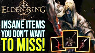 Elden Ring - Most Insane Early Weapons & Items You Don't Want To Miss! Elden Ring Tips & Tricks
