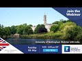 Webinar: Sociology and Social Policy Masters at the University of Nottingham