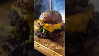 Burger Ramsay style Smoked Paprika mayo, crispy buns, lava cheese \u0026 juices patty #chef #shorts #cook