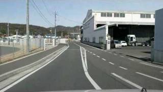 【車載動画 2倍速】尾道亀川郵便局付近～広島県東部運転免許センター