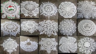 20 Best Alpona Designs/Round alpona design for Laxmi Puja/Alpona Design photo/Arts And Beauty