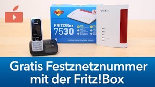 Fritz!Box Gratis Festnetzrufnummer einrichten