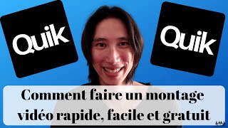 Tuto GoPro Quik : Comment faire montage vidéo facile rapide sur téléphone iPhone / Android