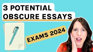 3 obscure Essays You Should Plan - EXAMS 2024 AQA A-level Biology paper 3 | Biol