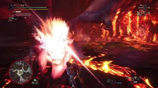 ［MHW］歴戦テオ・テスカトル　太刀回復カスタム　3分59秒　「回復アイテム未使用」