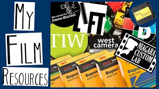 My (LOCAL) Film Resources - Where Do You Get Your FILM DEVELOPED? | Analog Resurgence WEEK