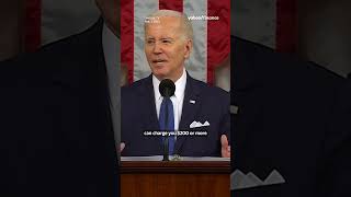 President Biden on the Junk Fee Prevention Act