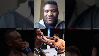 Francis Ngannou reacts to Nassourdine Imavov KO'ing Israel Adesanya