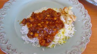 Meat and Potato Stew | Khoresh gheimeh |  خورش قیمه