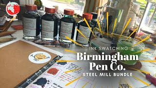 Birmingham Pen Company - Steel Mill Bundle (Ink Swatching)