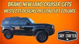 2024 Land Cruiser on 35's with Westcott Designs Preload Lift Collar Kit!