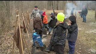 Boy scouts in the Mahoning Valley pay tribute to the armed forces