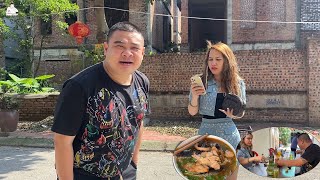 Phở Gan Cháy Với Cô Bạn Hà Bơm….
