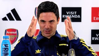 'We need a very STRONG ROPE to keep us NEAR THE BENCH!' | Mikel Arteta | Aston Villa v Arsenal