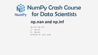 4 np.nan and np.inf - Numpy Crash Course for Data Science | Numpy for Machine Learning