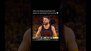 Steph Curry frustrated that he can’t score on Delly