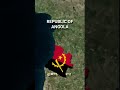 EVOLUTION OF ANGOLA #history #geography #shorts #fyp #map