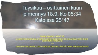 Täysikuu 18 9 2024 Kaloissa