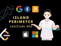 Leetcode 463 - Island Perimeter (JAVA Solution Explained!)