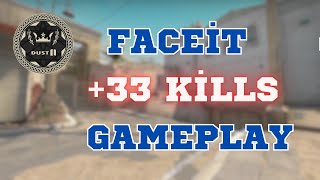 FACEİT +33 KİLLS GAMEPLAY | #cs2 #counterstrike #faceit