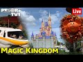 🔴Live: An Evening of Magic Kingdom Fall Fun & Monorail Resort Hopping in 1080p - Walt Disney World