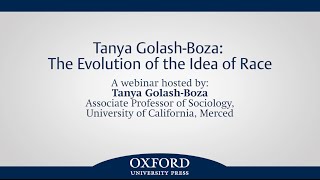 Tanya Golash-Boza: The Evolution of the Idea of Race