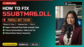 Fix ssubtmr6.dll VB6 Error!