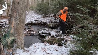 Tracking a (SMART) Buck on Fresh Snow PA Public Land