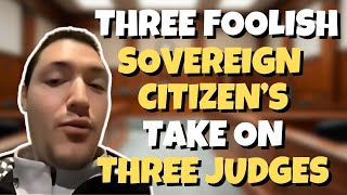 Sovereign Citizens TAKE ON 3 Judges in a Dramatic Showdown!