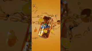 3D Products Animation Fanta