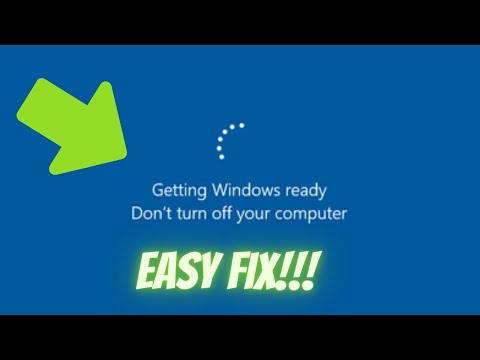 Best Fix of Getting Windows Ready Don't Turn Off Your Computer