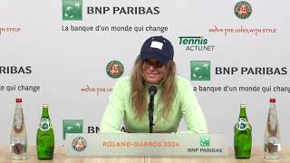 Tennis - Roland-Garros 2024 - Paula Badosa : “If I'm with Stefanos Tsitsipas, It’s our private life”
