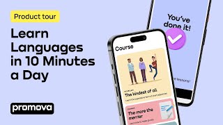 Learn Languages in 10 Minutes a Day! Promova App Demo