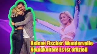 Helene Fischer Wundervolle Neuigkeiten! Es ist offiziell 2020