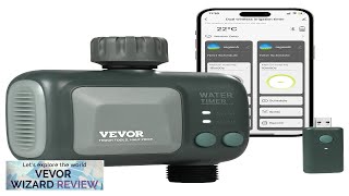 VEVOR WiFi Sprinkler Timer 2 Outlets Smart Hose Faucet Water Timer Review